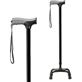 Carex Quad Cane w/ Small Base