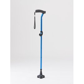 Medline TriGlide Folding Cane, Blue