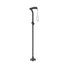 Medline TriGlide Folding Cane, Black