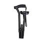 Medline TriGlide Folding Cane, Black