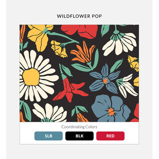 Maevn Women’s Curved V-Neck Print Top 1797