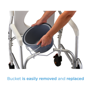Nova Deluxe Shower Chair Commode