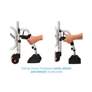 Nova Deluxe Shower Chair Commode