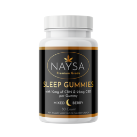 NAYSA Naysa Sleep Gummies with 10mg CBN & 25mg CBD 30 ct