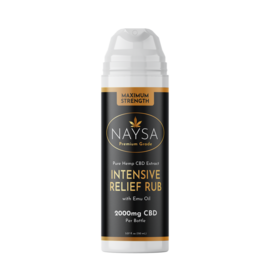 NAYSA Naysa CBD Intensive Relief Rub With Emu Oil 2000mg 150 ML