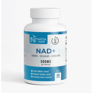 NAYSA NAD+ Supplement 500mg 60 Capsules