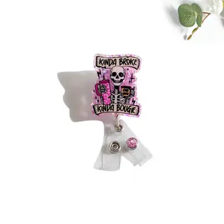 Acrylic Badge Reel