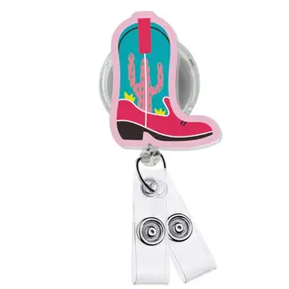 Acrylic Badge Reel