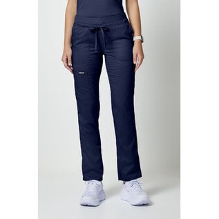 Cherokee WW Revolution Mid Rise Tapered Leg Drawstring Pant WW105