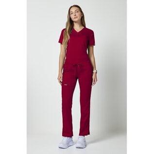 Cherokee WW Revolution Mid Rise Tapered Leg Drawstring Pant WW105