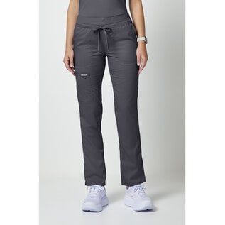 Cherokee WW Revolution Mid Rise Tapered Leg Drawstring Pant WW105