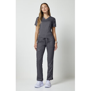 Cherokee WW Revolution Mid Rise Tapered Leg Drawstring Pant WW105