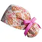 Satin Lined Scrub Cap Ponytail