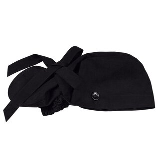 Satin Lined Scrub Cap Ponytail