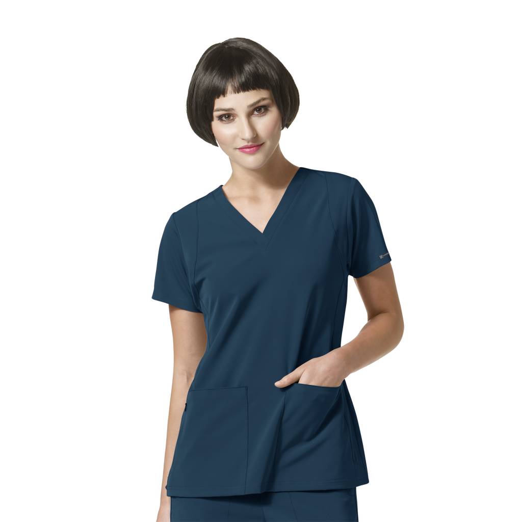 WonderWink Women's HP Sync V-Neck Top 6112 - CSE Mobility and Scrubs