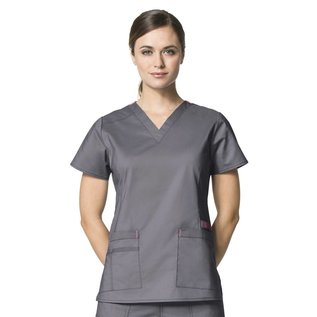 WonderWink CLEARANCE  Women's WonderFlex Verity V-Neck Top 6108