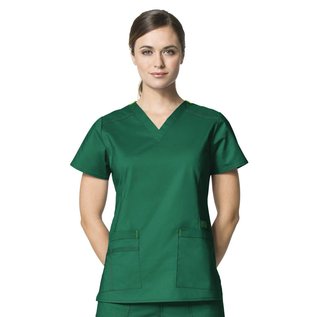 WonderWink CLEARANCE  Women's WonderFlex Verity V-Neck Top 6108