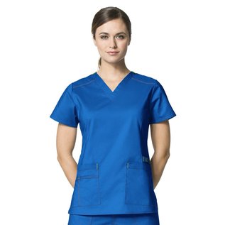 WonderWink CLEARANCE  Women's WonderFlex Verity V-Neck Top 6108