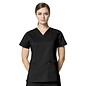 WonderWink CLEARANCE  Women's WonderFlex Verity V-Neck Top 6108