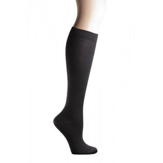 +MD +MD Flat Knit Microfiber Compression Socks