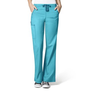 WonderWink CLEARANCE  Women's WonderFlex Grace Flare Leg Cargo Pant 5308