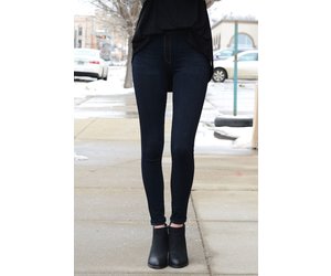 luxe denim jeggings