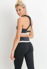 Highwaist Colorblock Melange Full Leggings