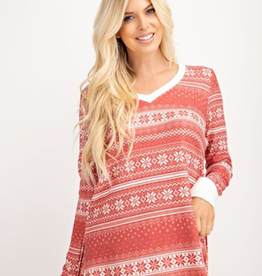 Winter Snow Cashmere Long Sleeve