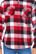 Flannel Button Down Shirt
