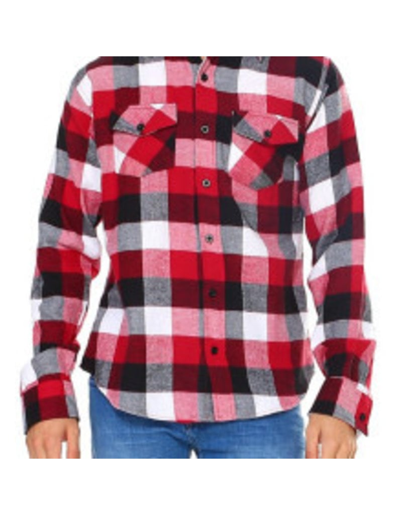 Flannel Button Down Shirt