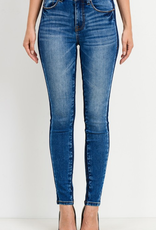Contrast Wash Ankle Skinny