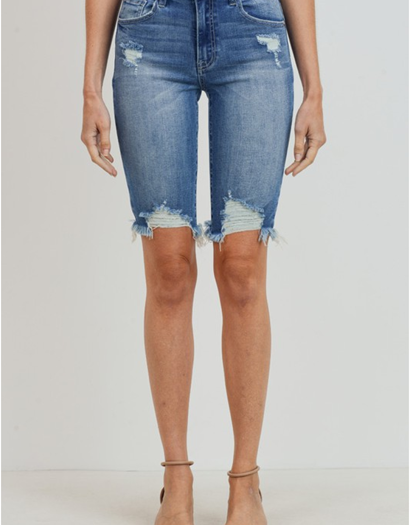 destroyed bermuda shorts