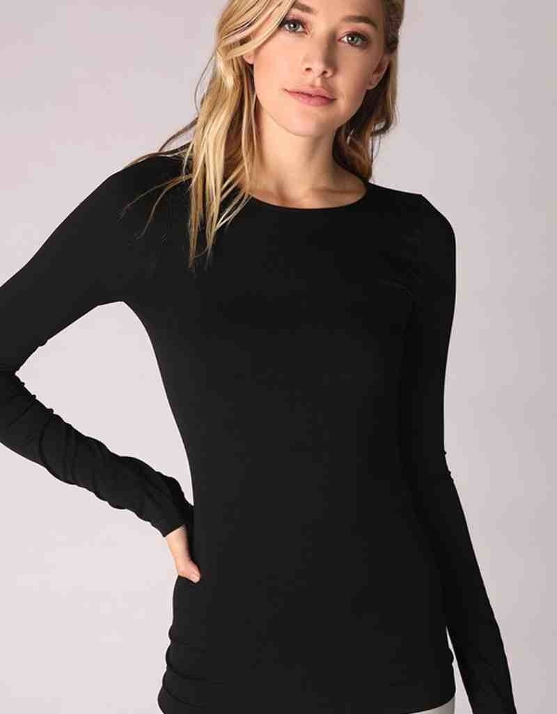 Long Sleeve Crew Neck Top