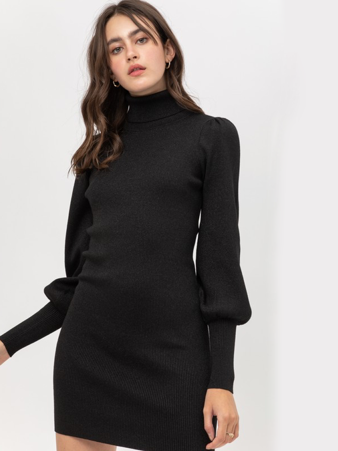 h and m sweater dress