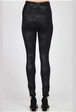 High Waisted Leather Leggings