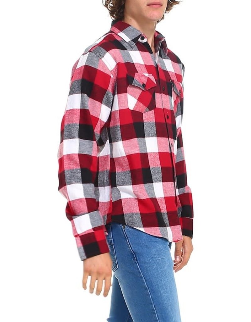 Flannel Button Up Top