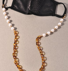 Pearl Beaded Mask Chain