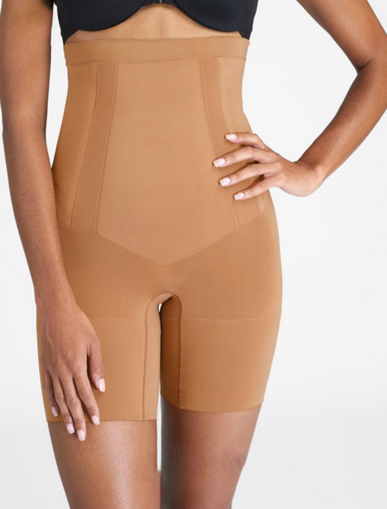 OnCore SPANX High-Waisted Mid-Thigh Short - Naked 3.0