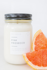 Pink Prosecco Candle