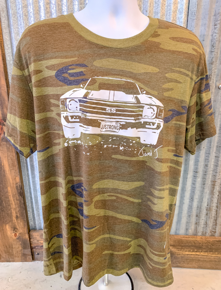 JJ Strong Graphic Tee - Camo