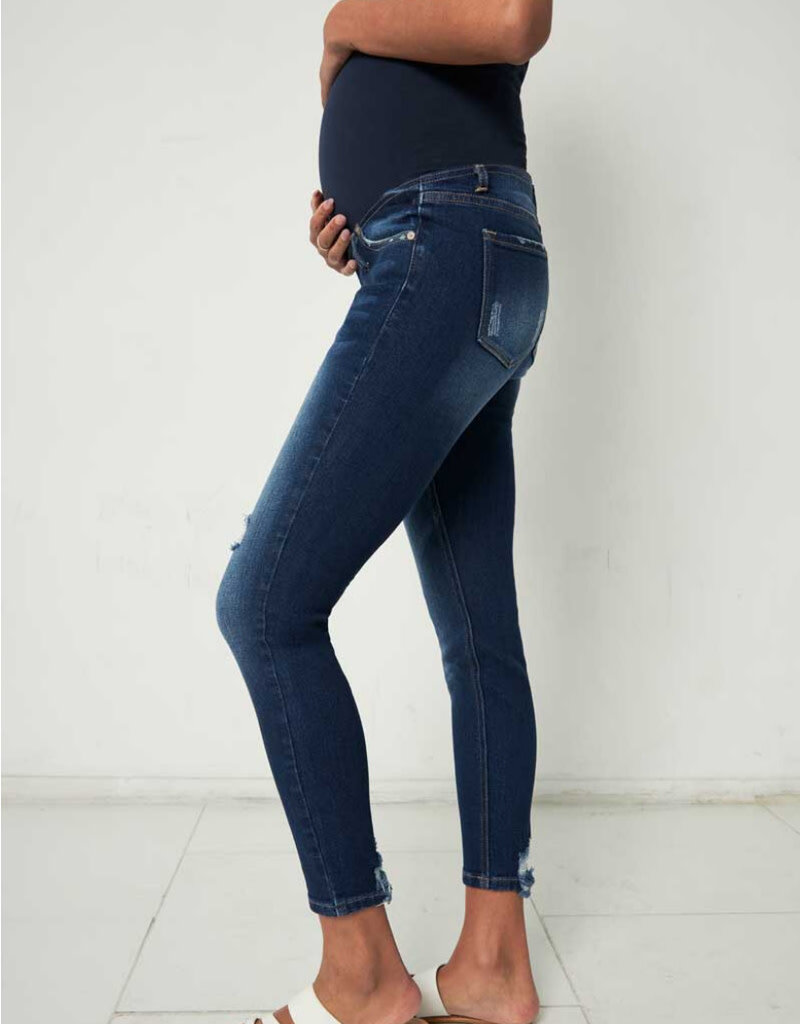 April Maternity Ankle Skinny Jeans