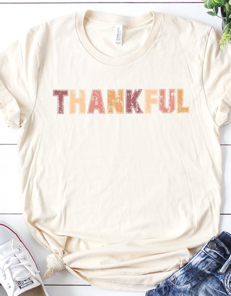 Thankful Tee - Cream