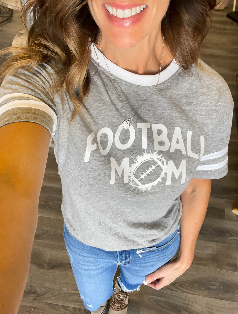 Football Mom Tee (Customizable)