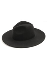 Wool Felt Flat Brim Cowboy Hat