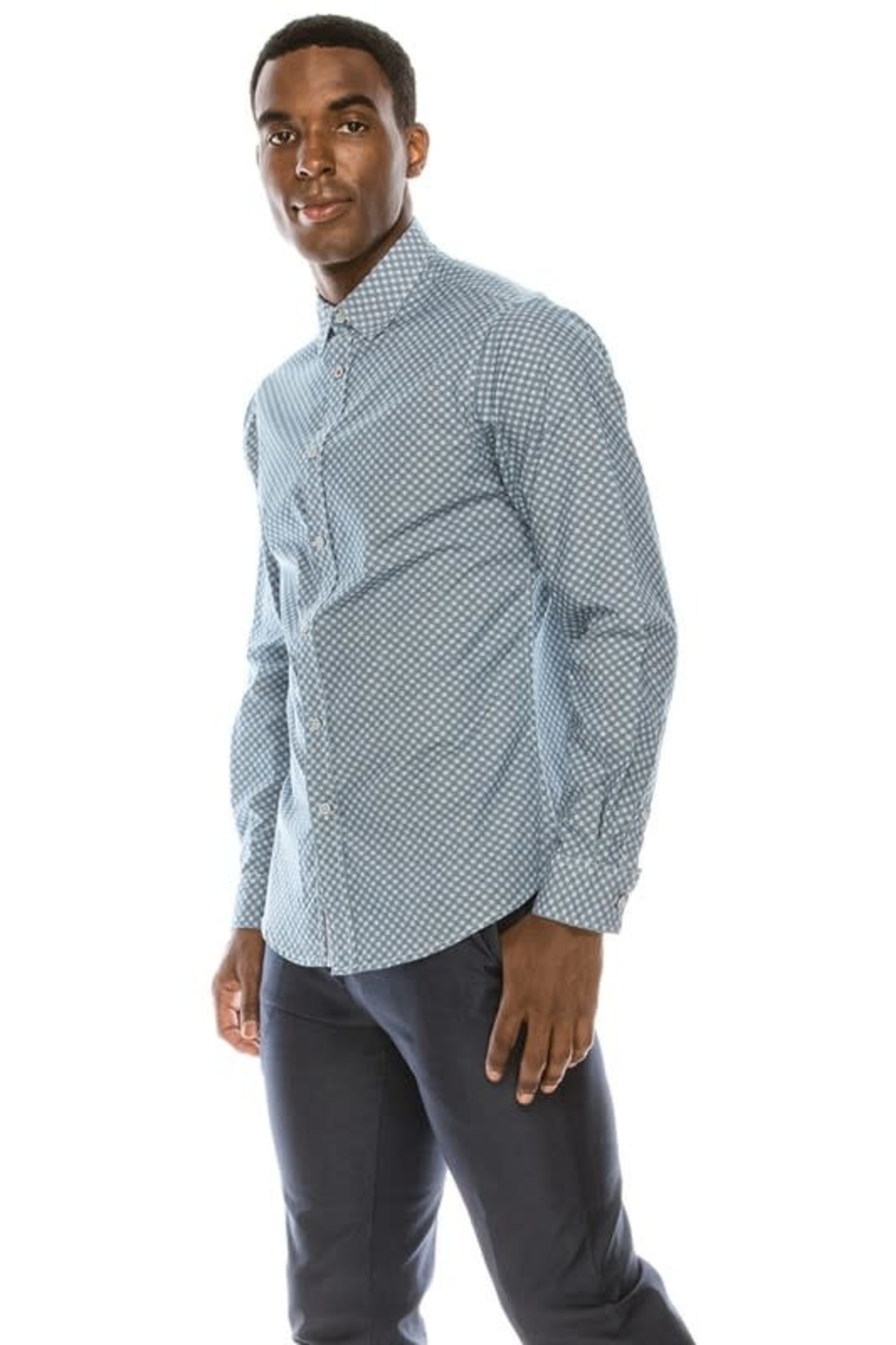 Polka Dot Dress Shirt - Boutique 23