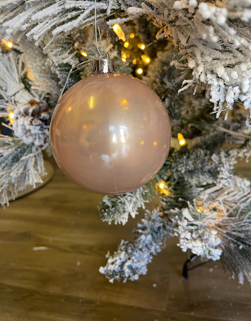 Blush Pink Big Ornament - Shiny