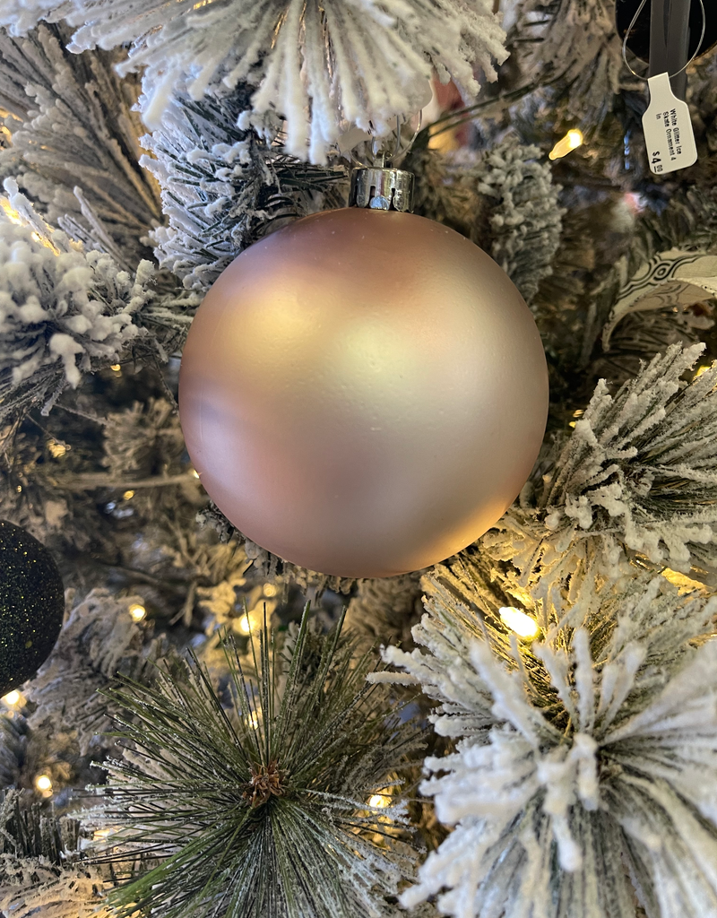 Blush Pink Big Ornament - Matte