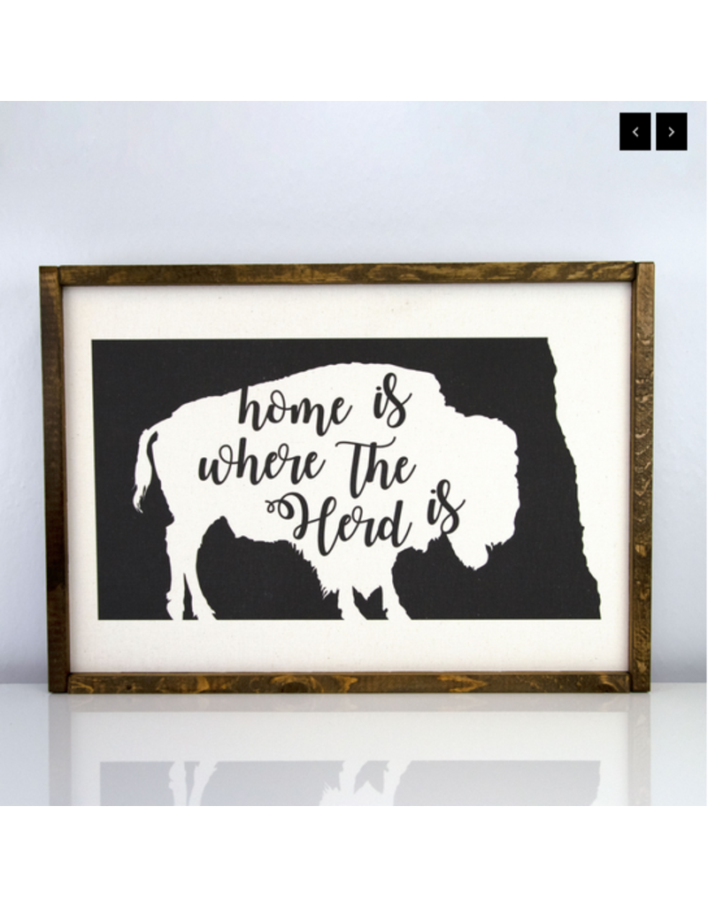 Home Is Where Our Herd Is | 14 x 20