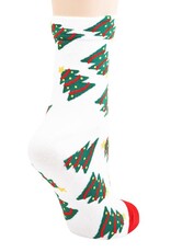 Christmas Tree Print Socks