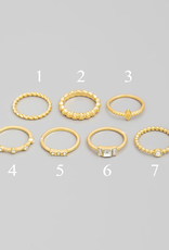 Gold Delicate Rings
